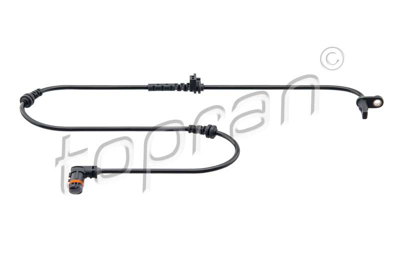 HANS-PRIES Raddrehzahlsensor 720158 Einbauseite: Vorderachse links, Vorderachse rechts, Ergänzungsartikel/Ergänzende Info 2: mit Kabel, Länge [mm]: 885, Brems-/Fahrdynamik: für Fahrzeuge mit ABS