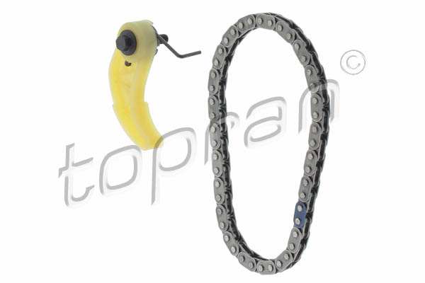 HANS-PRIES Ölpumpen-Kettensatz 720907 Anzahl Ketten: 1, Ergänzungsartikel/Ergänzende Info: mit Ölpumpenkette, Anzahl Kettenglieder: 46, Kettenausführung: Simplex, Kette geschlossen, Steuerkettenmaße: G52H, angetriebene Aggregate: Ölpumpe, Einzelteile siehe Stückliste: