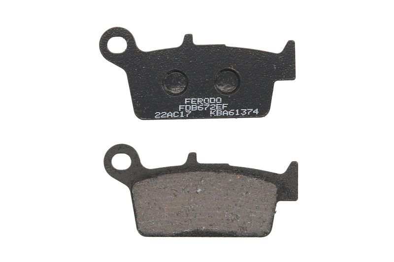 FERODO Brake pad for motorcycle 10931516 Road, Road EF, ECO-FRICTION, Set, for a brake disc!