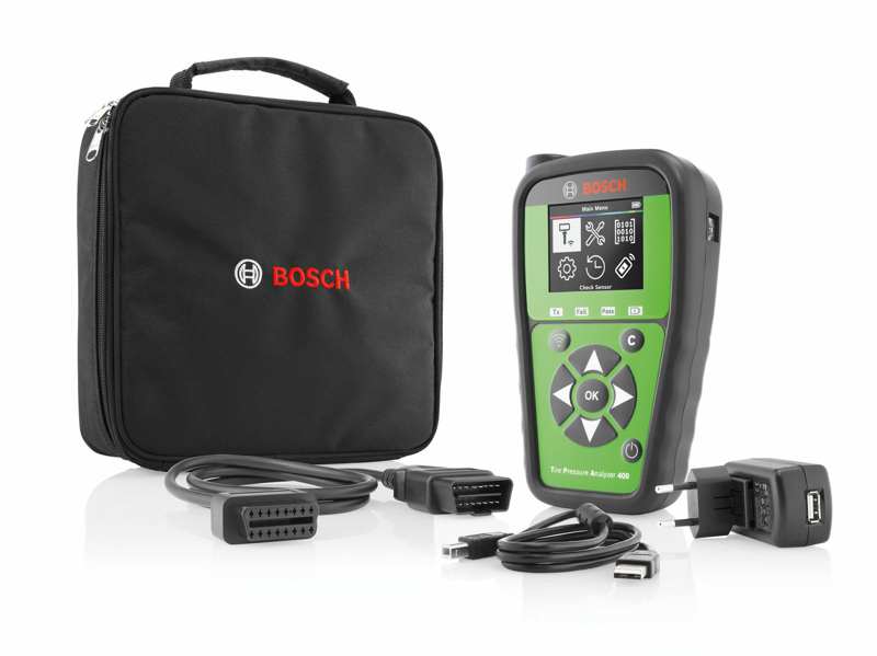 BOSCH Diagnostik Raddrucksensor 11635361 TPA 400 Reifendrucksensor-Lesegerät und -Programmiergerät. TPMS-Prüf- und Programmiergerät mit OBD- Schnittstellenmodul. Inbetriebnahme erforderlich! 1.