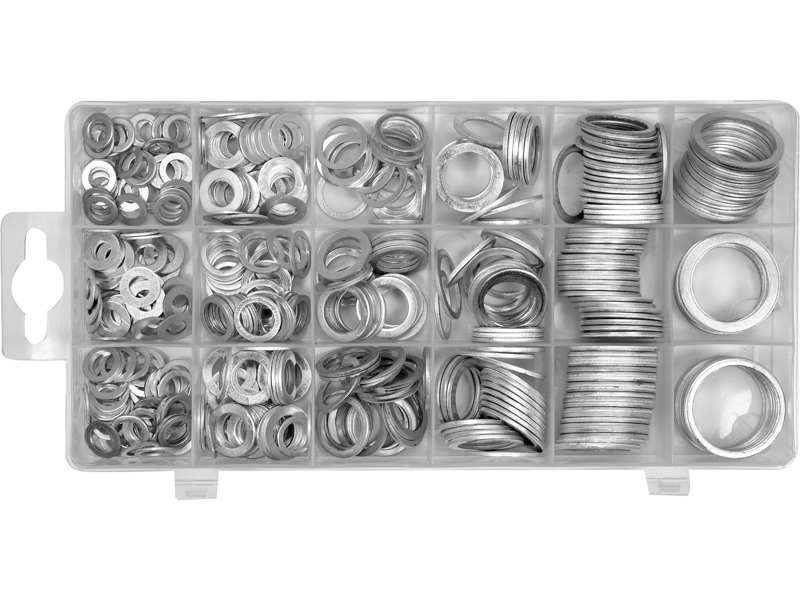YATO Dichtringsatz 11647389 Aluminium-Unterlegscheibenset