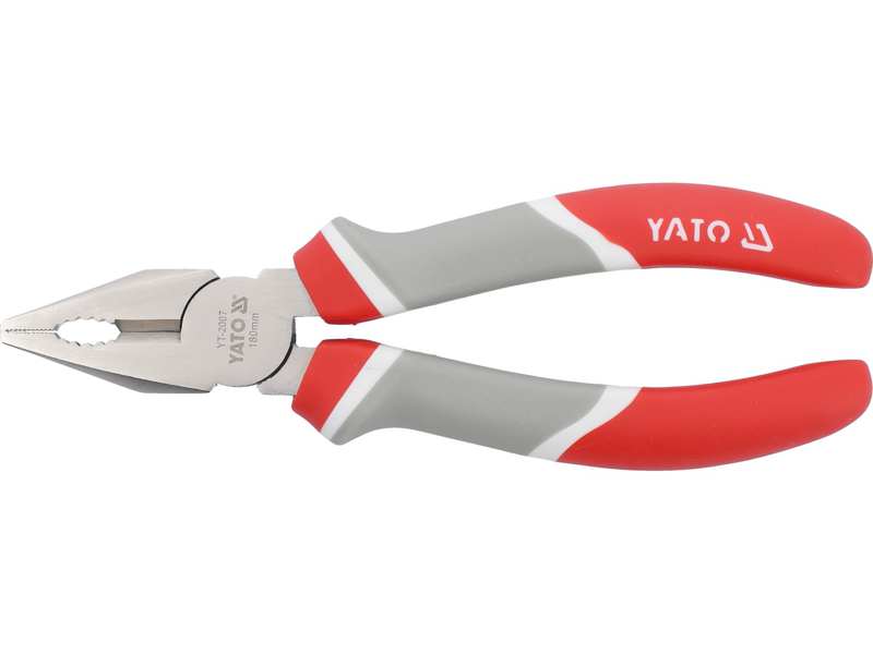YATO Kombinierte Zange 11647824 Kombinationszange 180 mm. Maße: 180 mm. Material: Kohlenstoffstahl 
