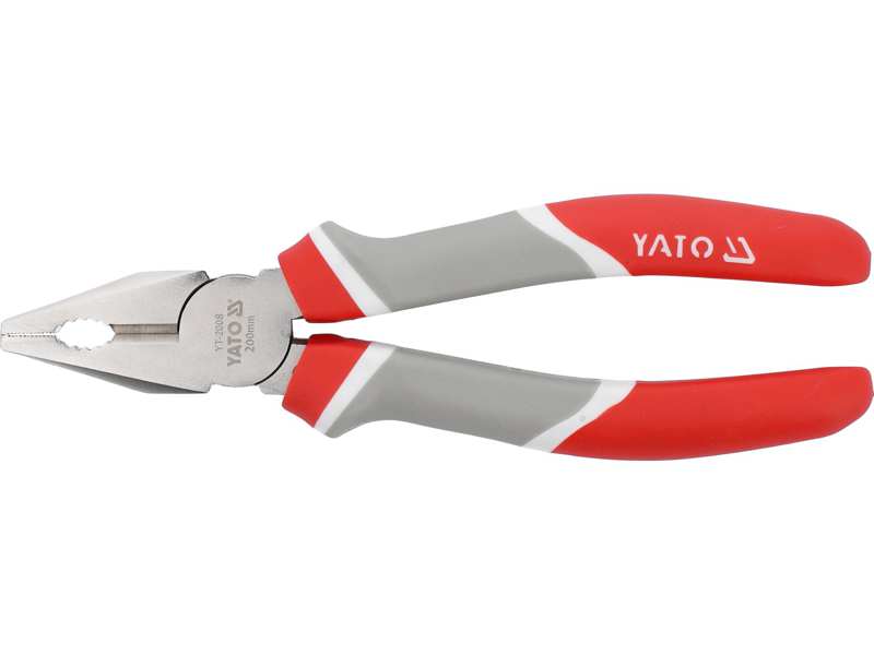 YATO Kombinierte Zange 11647825 Kombinationszange: 200 mm. Maße: 200 mm. Material: Kohlenstoffstahl 