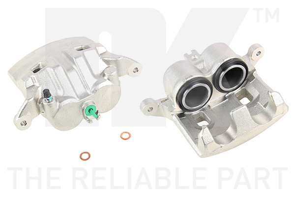 SBS Bremssattel 949951 Einbauposition: Vorderachse rechts, hinter der Achse, Herstellereinschränkung: NISSAN, Kolbendurchmesser [mm]: 46, für Bremsscheibendicke [mm]: 28, Bremsscheibenart: belüftet, für Bremsscheibendurchmesser [mm]: 296, Material: Gusseisen 1.