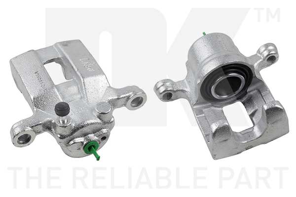 SBS Bremssattel 949943 Einbauposition: Hinterachse rechts, hinter der Achse, Herstellereinschränkung: AKEBONO, Kolbendurchmesser [mm]: 43, für Bremsscheibendicke [mm]: 16, Bremsscheibenart: Innenbelüftet, für Bremsscheibendurchmesser [mm]: 292, Material: Gusseisen 1.