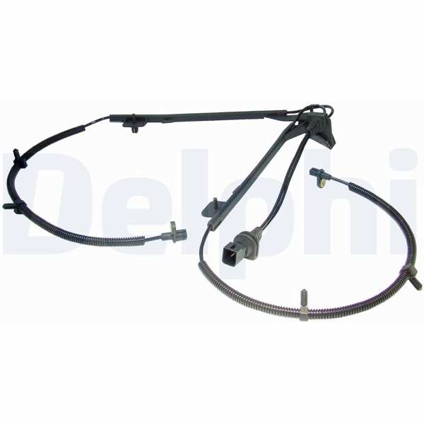 DELPHI Raddrehzahlsensor 10140340 Sensorart: aktiver Sensor, Anzahl der Steckkontakte: 4, Kabellänge [mm]: 1038