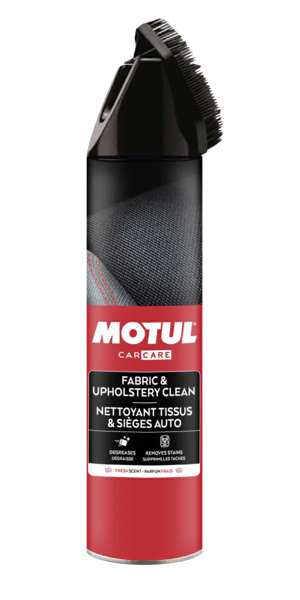 MOTUL Polsterreiniger 11099532 Stoff & Polster sauber 0,500 l
Inhalt [Liter]: 0,5, Gebindeart: Sprühdose
Kann aus Gründen der Qualitätssicherung nicht zurückgenommen werden! 1.