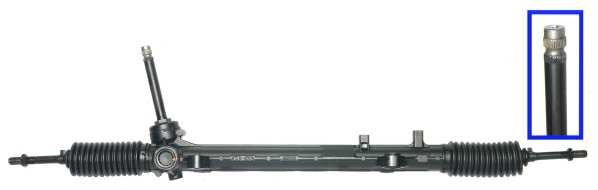 SPIDAN Lenkgetriebe 11391842 Überholt
Links-/Rechtslenker: für Linkslenker, Länge über Alles [mm]: 1116, Betriebsart: mechanisch, Lenkung: mit Spurstange, Lenkgetriebeart: Zahnstangen-Lenkgetriebe, Höhe Eingangsschaft [mm]: 156, Anschlussausführung Eingangsschaft: verzahnt, Anzahl der Lenkradumdrehungen: 2,9, für Lenkgetriebehersteller: MOBIS, Service Information beachten: