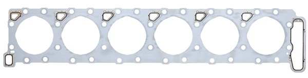 ELRING Zylinderkopfdichtung 11017940 Dicke/Stärke [mm]: 1,2, Durchmesser [mm]: 138, Dichtungsbauart: Metall-Elastomer-Dichtung, Warentarifnummer: 8409999990