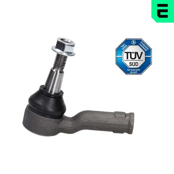 OPTIMAL Spurstangenkopf 904278 Einbauposition: außen, Vorderachse, Länge [mm]: 106, benötigte Stückzahl: 2, Konusmaß [mm]: 16,6, Innengewinde [mm]: M16 x 1,50 RHT F, Außengewinde [mm]: M14 x 2,00 RHT M, Ergänzungsartikel/Ergänzende Info 2: mit selbstsichernder Mutter, Zulassungsart: TÜV®/GS-geprüft 1.